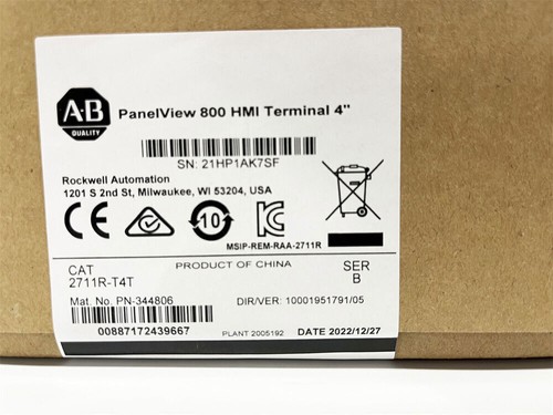 Allen bradley 2711r - 2711r-t4t, ab